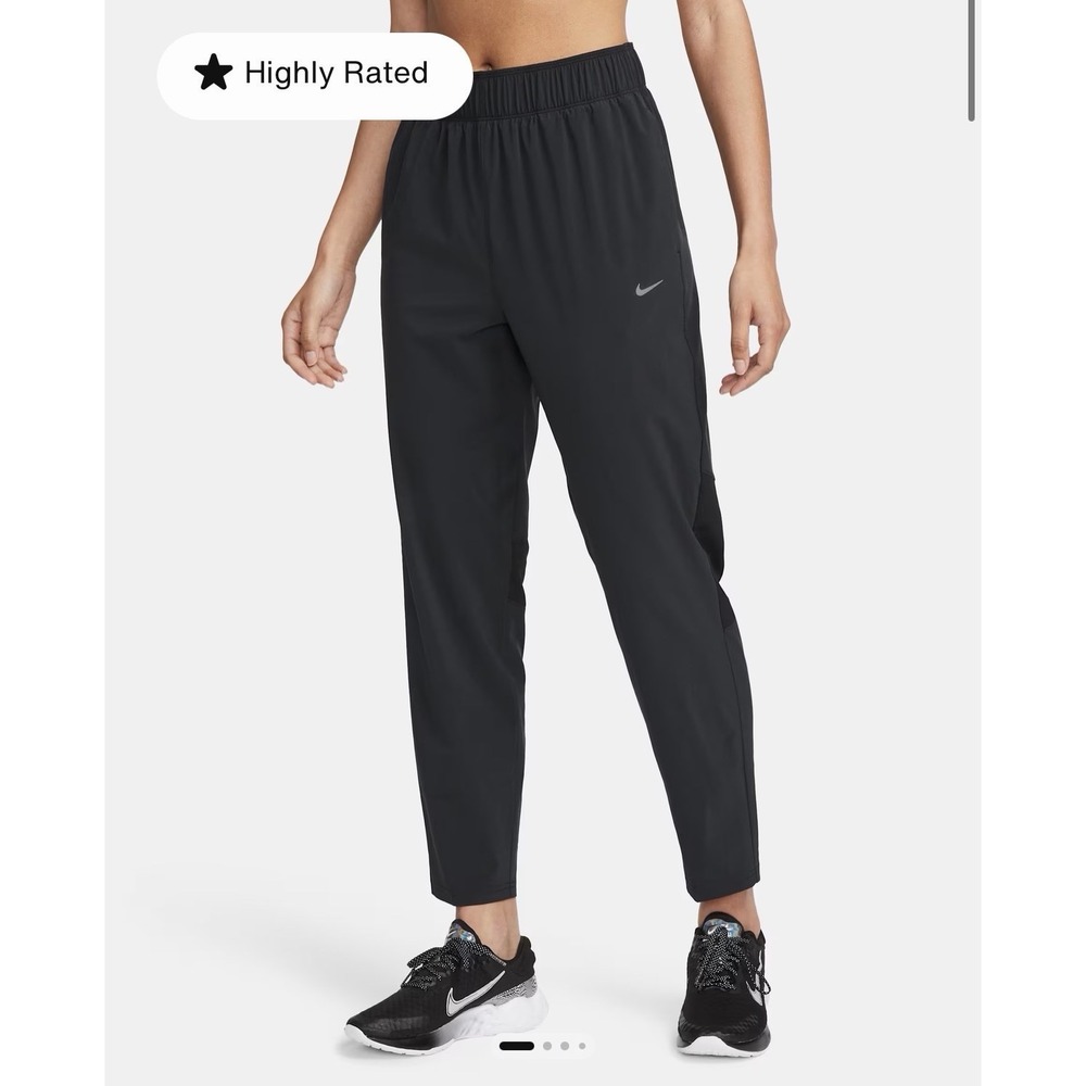 Nike Dri-FIT 7/8 Fast MR Running Pants Sweatpants BLACK Medium MSRP $75